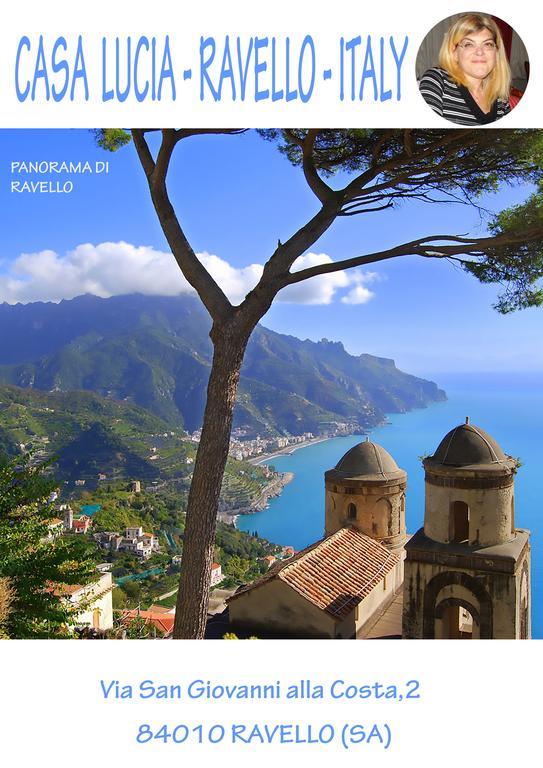 Casa Lucia Daire Ravello Dış mekan fotoğraf
